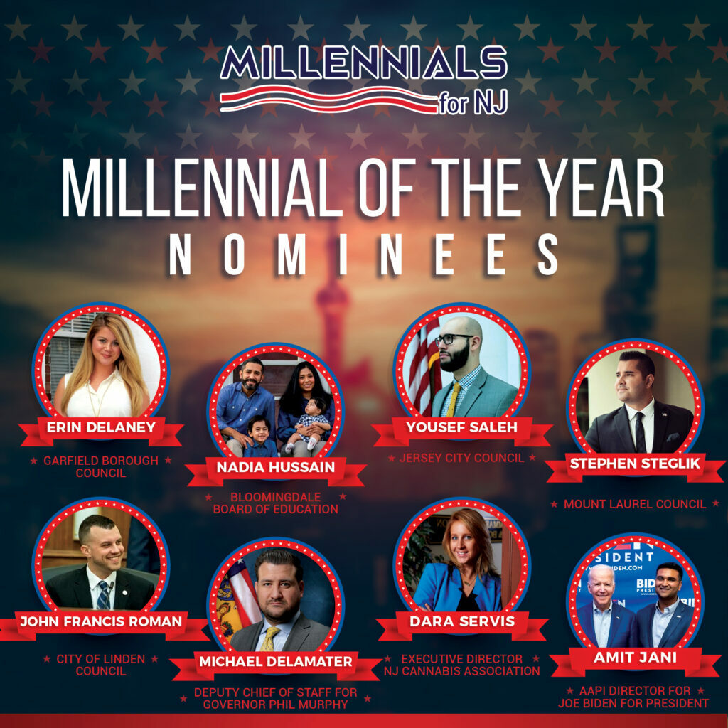 Millennials for NJ Announces Millennial of the Year Nominees